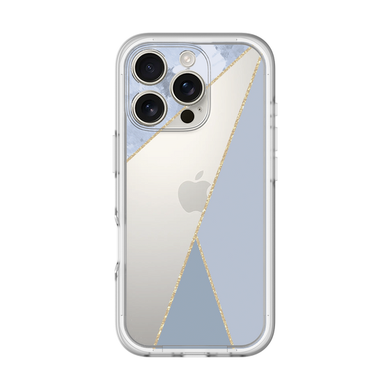 Premium Panel［ Marble Triangle Palette - Blue ］