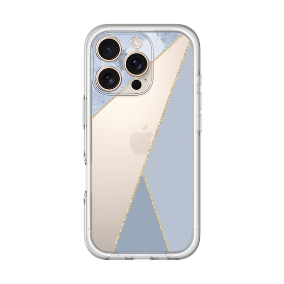 Premium Panel［ Marble Triangle Palette - Blue ］