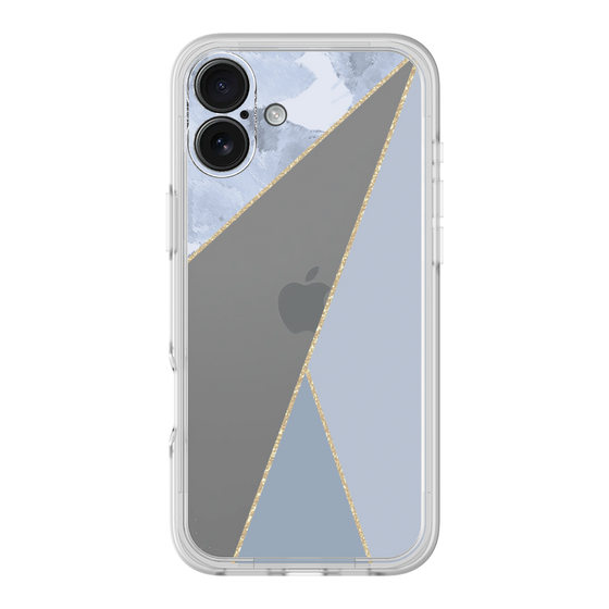 Premium Panel［ Marble Triangle Palette - Blue ］