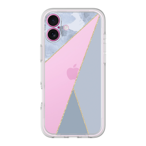 Premium Panel［ Marble Triangle Palette - Blue ］