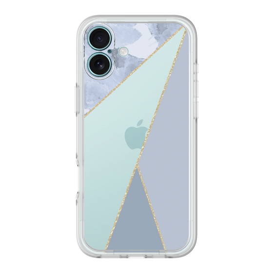 Premium Panel［ Marble Triangle Palette - Blue ］