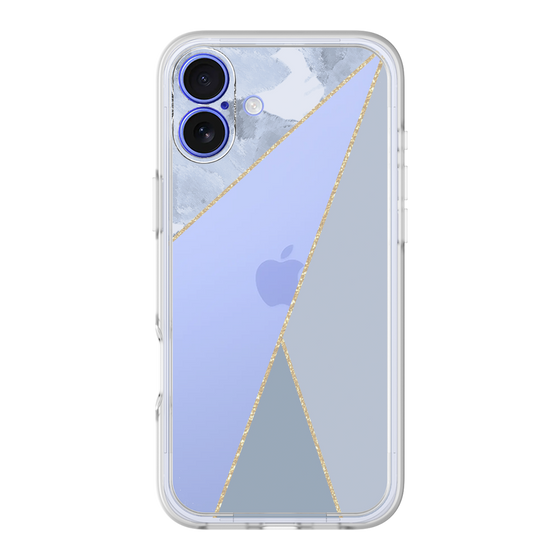 Premium Panel［ Marble Triangle Palette - Blue ］
