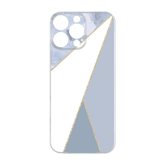 Premium Panel［ Marble Triangle Palette - Blue ］
