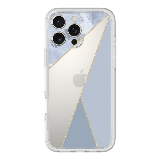 Premium Panel［ Marble Triangle Palette - Blue ］