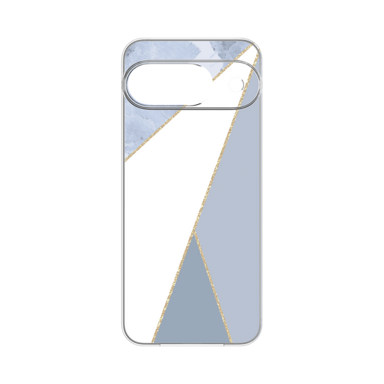 Premium Panel［ Marble Triangle Palette - Blue ］
