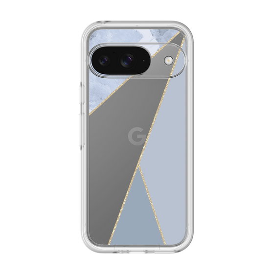 Premium Panel［ Marble Triangle Palette - Blue ］