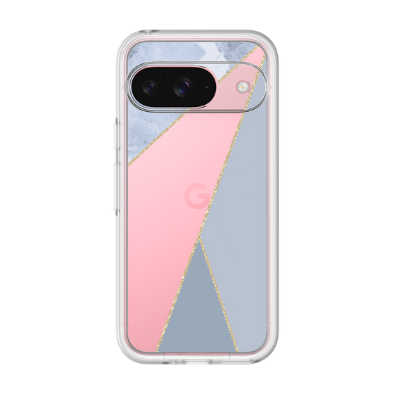 Premium Panel［ Marble Triangle Palette - Blue ］