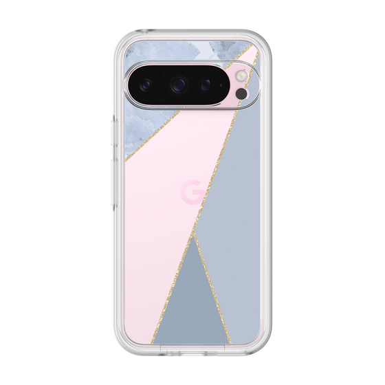 Premium Panel［ Marble Triangle Palette - Blue ］