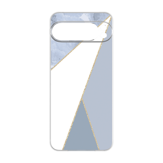 Premium Panel［ Marble Triangle Palette - Blue ］