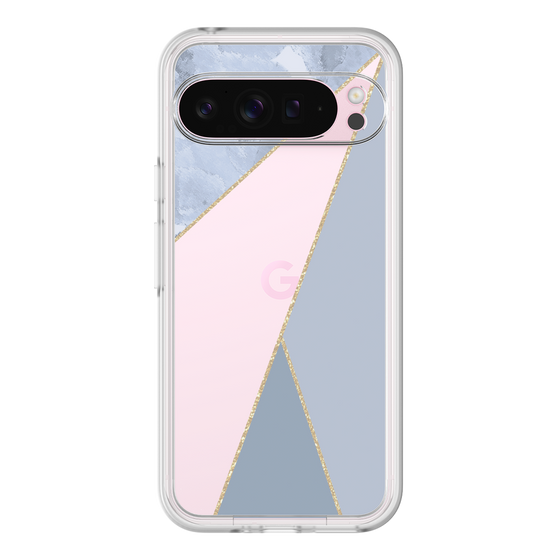 Premium Panel［ Marble Triangle Palette - Blue ］