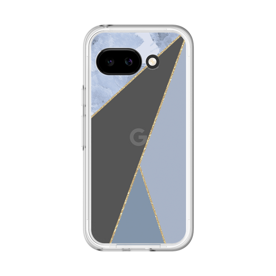 Premium Panel［ Marble Triangle Palette - Blue ］