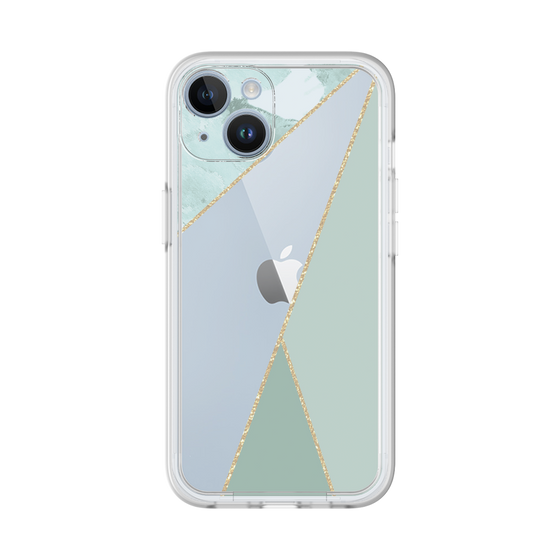 Premium Panel［ Marble Triangle Palette - Green ］