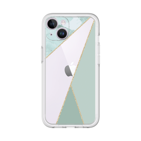 Premium Panel［ Marble Triangle Palette - Green ］