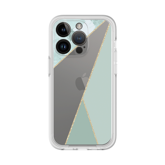 Premium Panel［ Marble Triangle Palette - Green ］