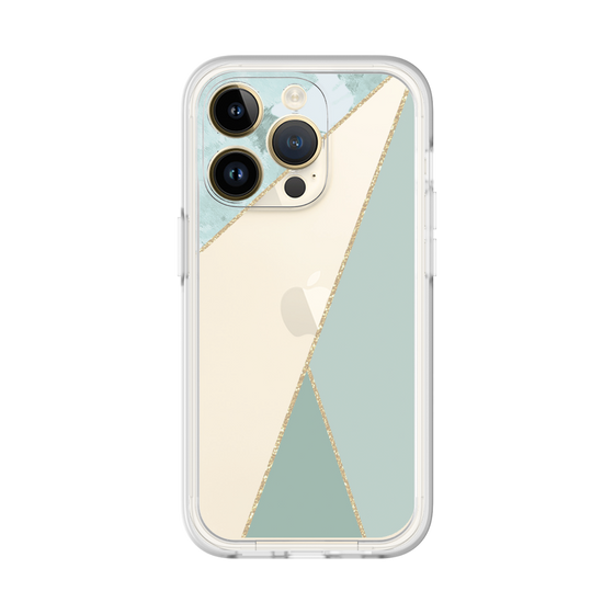 Premium Panel［ Marble Triangle Palette - Green ］
