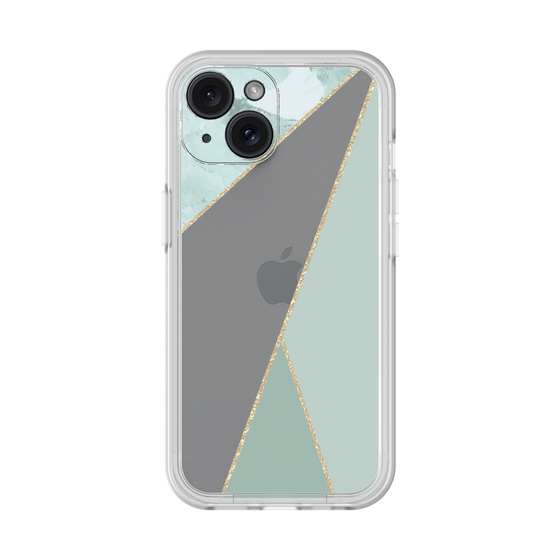 Premium Panel［ Marble Triangle Palette - Green ］