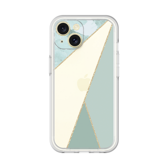 Premium Panel［ Marble Triangle Palette - Green ］