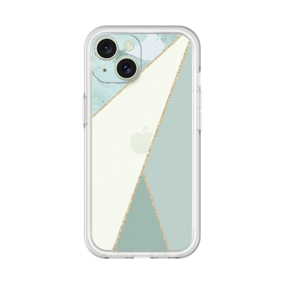 Premium Panel［ Marble Triangle Palette - Green ］