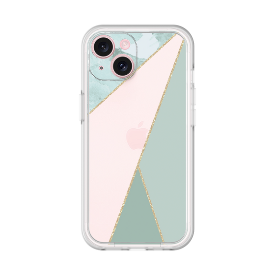 Premium Panel［ Marble Triangle Palette - Green ］