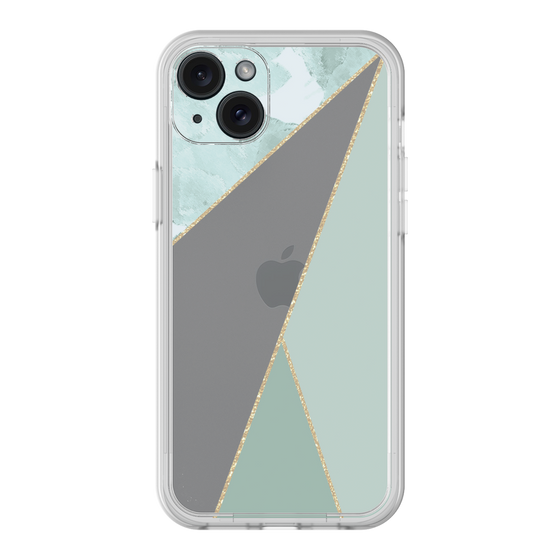 Premium Panel［ Marble Triangle Palette - Green ］