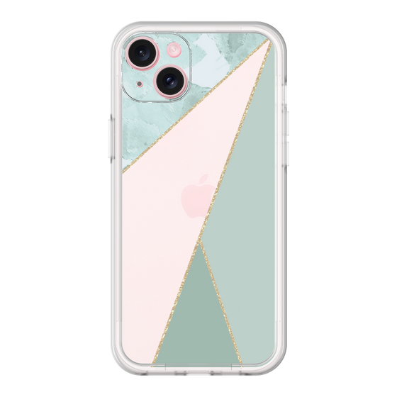 Premium Panel［ Marble Triangle Palette - Green ］