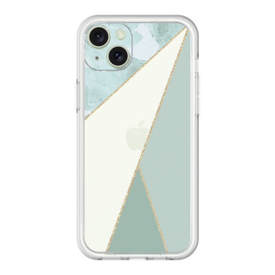 Premium Panel［ Marble Triangle Palette - Green ］
