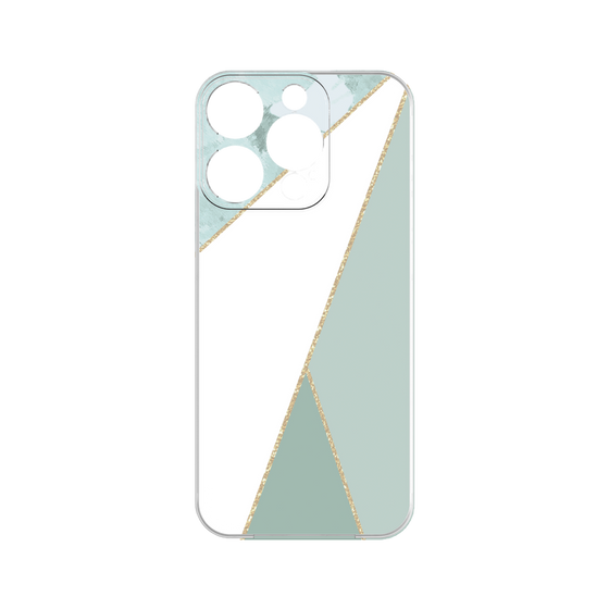 Premium Panel［ Marble Triangle Palette - Green ］