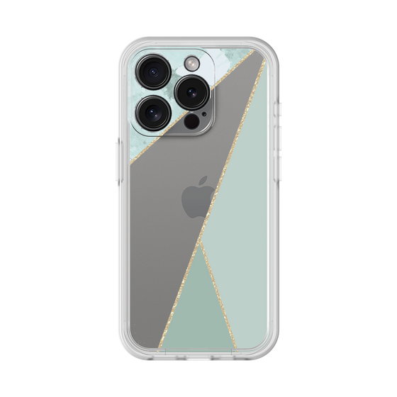 Premium Panel［ Marble Triangle Palette - Green ］