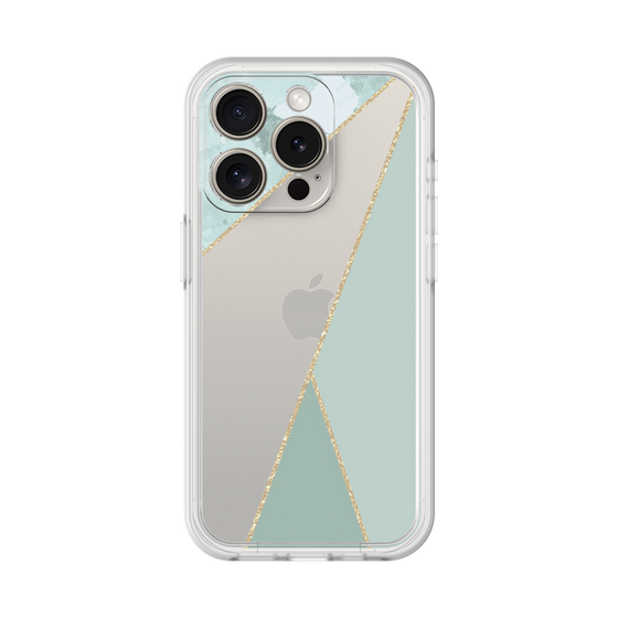 Premium Panel［ Marble Triangle Palette - Green ］