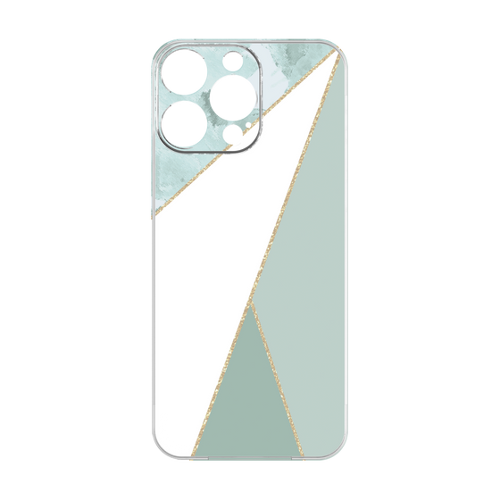 Premium Panel［ Marble Triangle Palette - Green ］