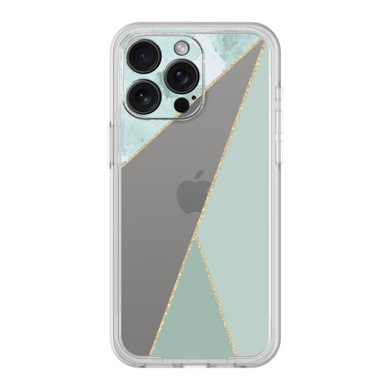 Premium Panel［ Marble Triangle Palette - Green ］