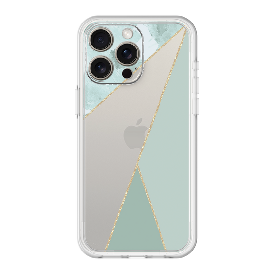 Premium Panel［ Marble Triangle Palette - Green ］