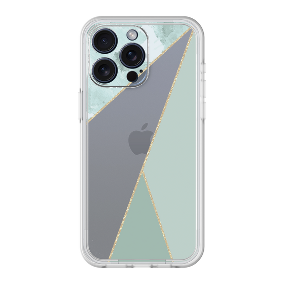 Premium Panel［ Marble Triangle Palette - Green ］