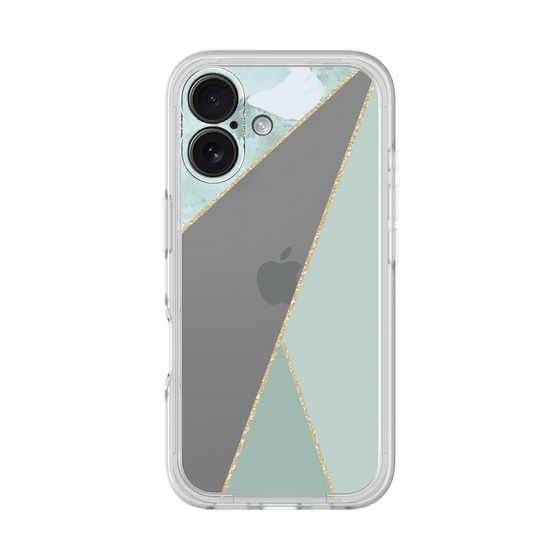 Premium Panel［ Marble Triangle Palette - Green ］