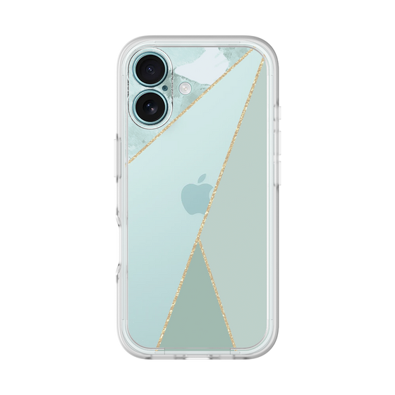 Premium Panel［ Marble Triangle Palette - Green ］