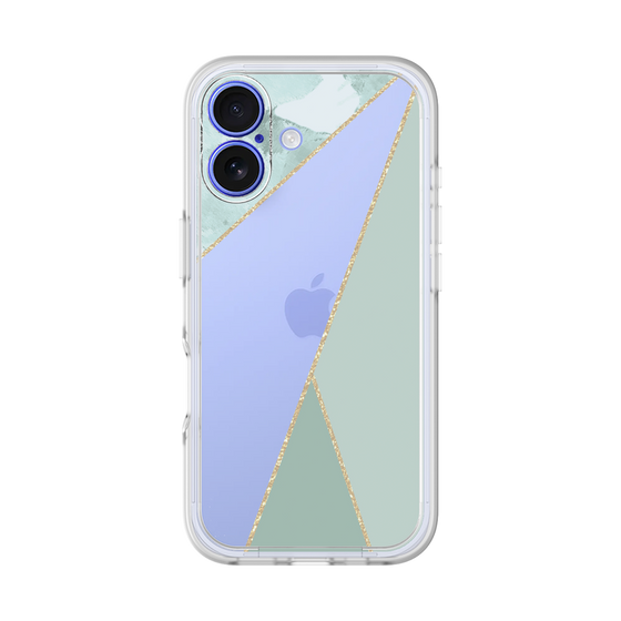 Premium Panel［ Marble Triangle Palette - Green ］