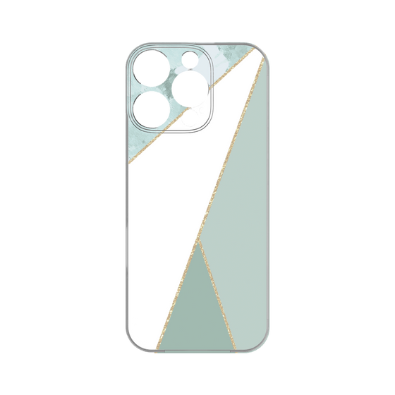 Premium Panel［ Marble Triangle Palette - Green ］