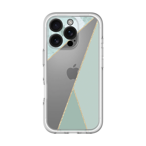 Premium Panel［ Marble Triangle Palette - Green ］