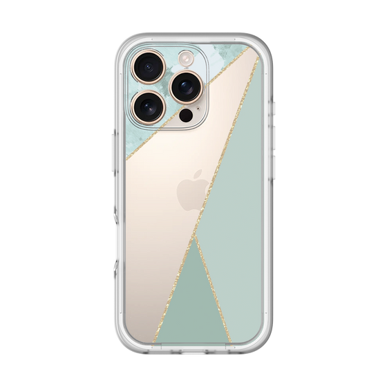 Premium Panel［ Marble Triangle Palette - Green ］