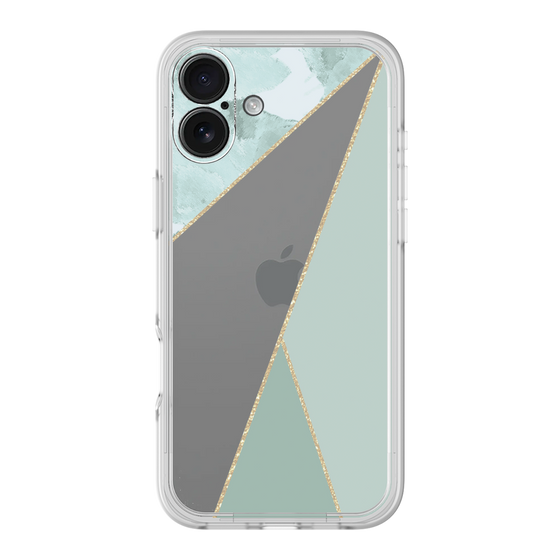 Premium Panel［ Marble Triangle Palette - Green ］