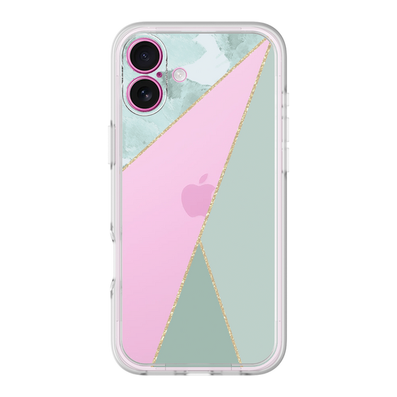 Premium Panel［ Marble Triangle Palette - Green ］