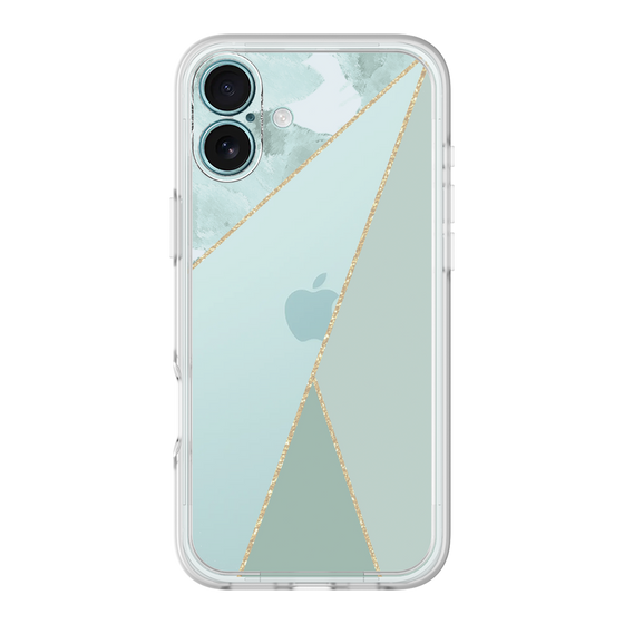 Premium Panel［ Marble Triangle Palette - Green ］