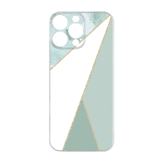 Premium Panel［ Marble Triangle Palette - Green ］