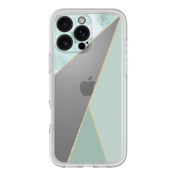 Premium Panel［ Marble Triangle Palette - Green ］
