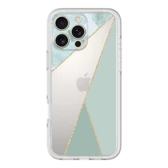 Premium Panel［ Marble Triangle Palette - Green ］