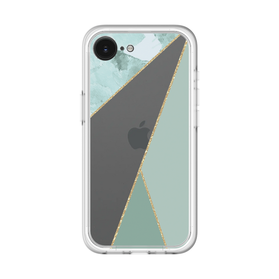 Premium Panel［ Marble Triangle Palette - Green ］