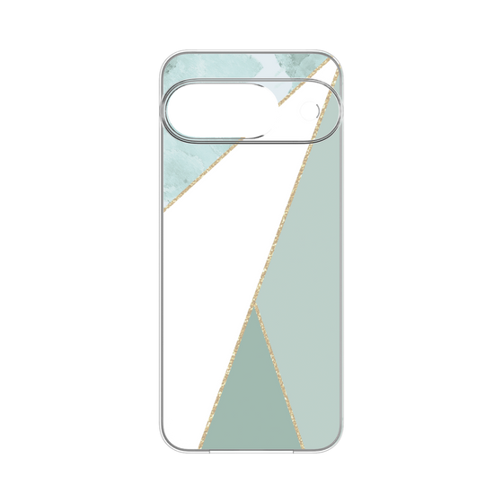 Premium Panel［ Marble Triangle Palette - Green ］