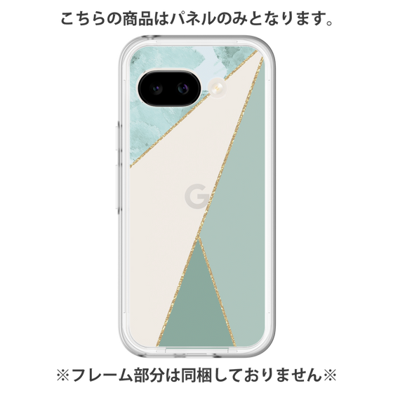 Premium Panel［ Marble Triangle Palette - Green ］