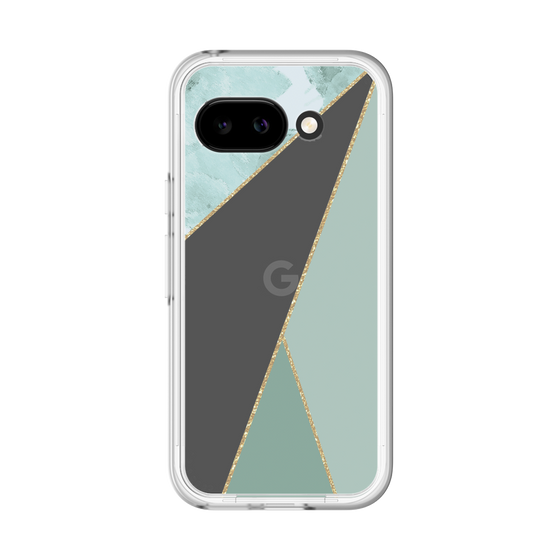 Premium Panel［ Marble Triangle Palette - Green ］
