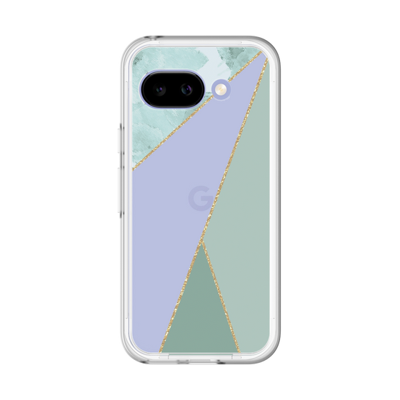 Premium Panel［ Marble Triangle Palette - Green ］